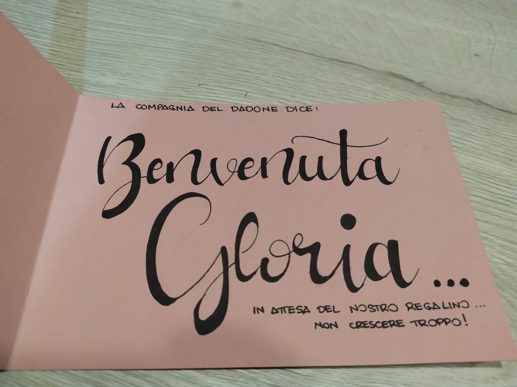 biglietti auguri bimba